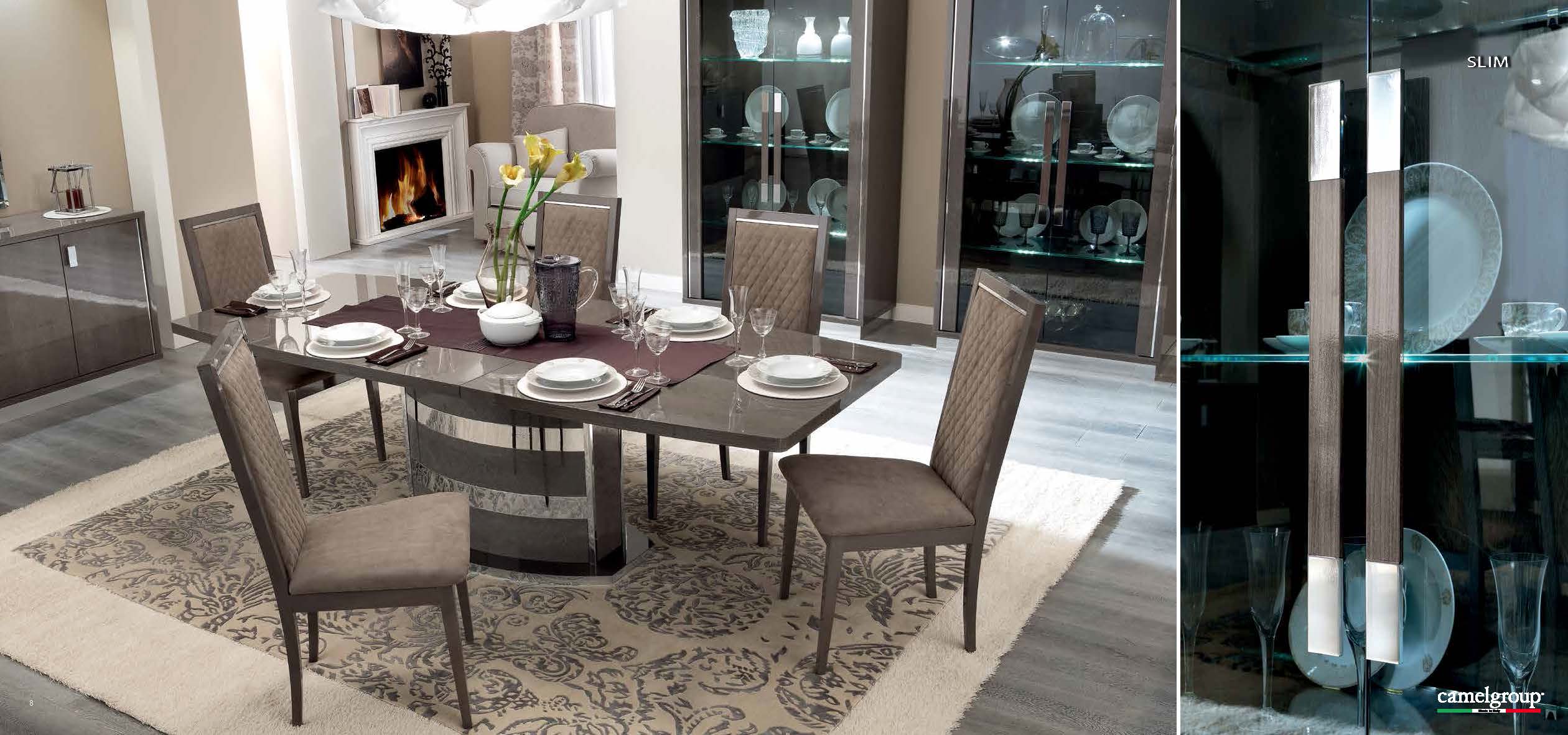 Platinum Italian Dining Table - Thumbnail 2