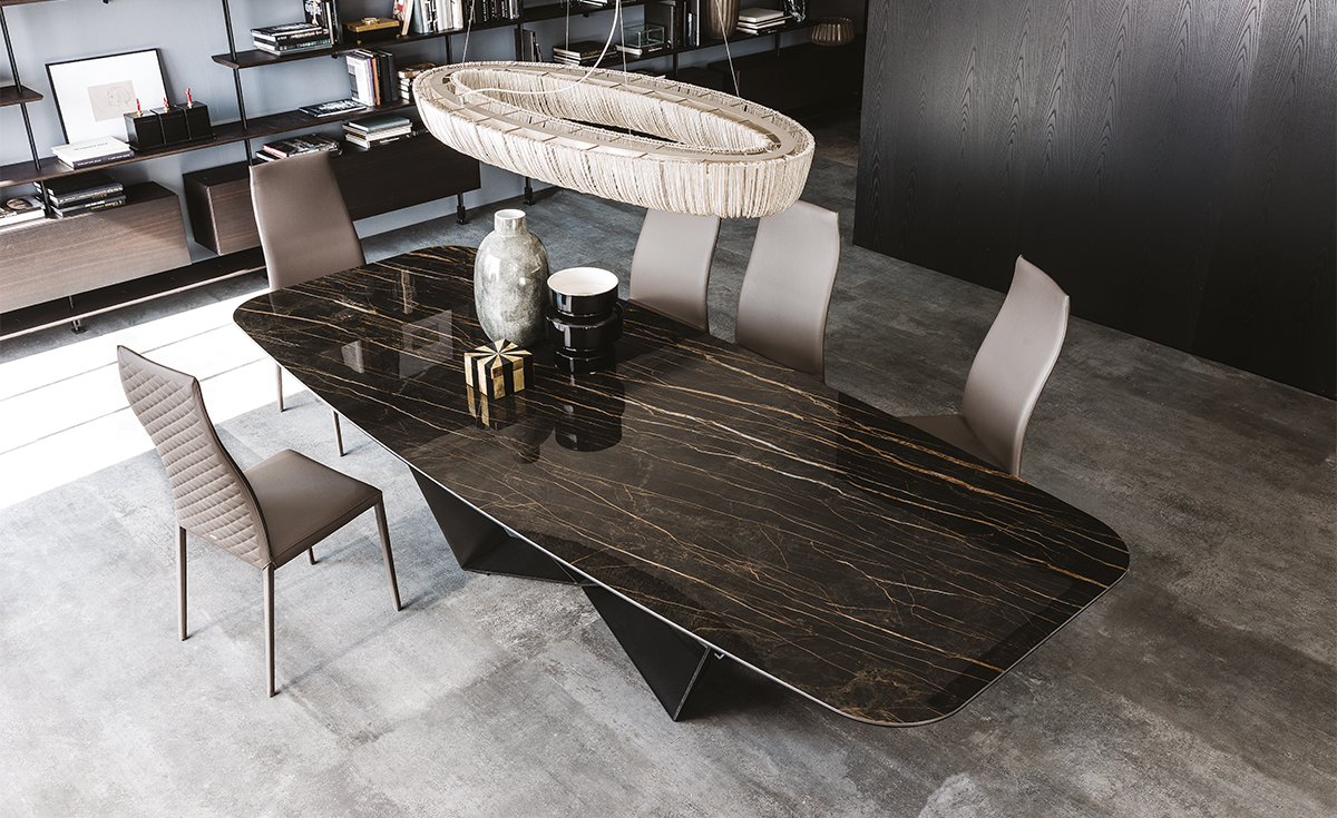 Skorpio Keramik Dining Table by Cattelan Italia