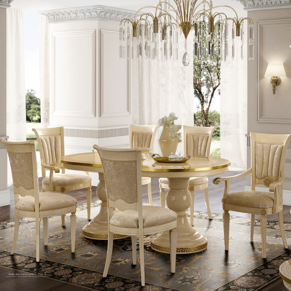 Aida Dining Table - Thumbnail 4