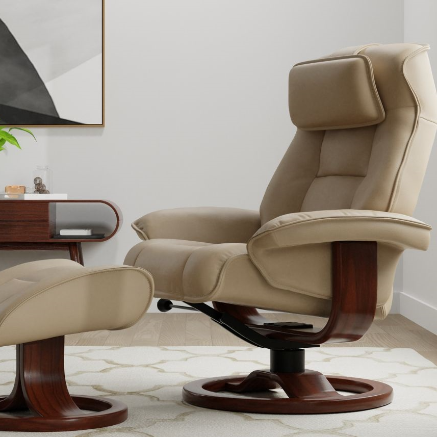 840-R1 Bryan Leather Recliner