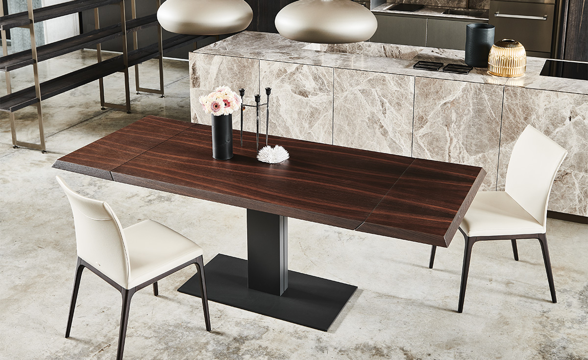 Cattelan Italia Elvis Wood Dining Table - Thumbnail 2