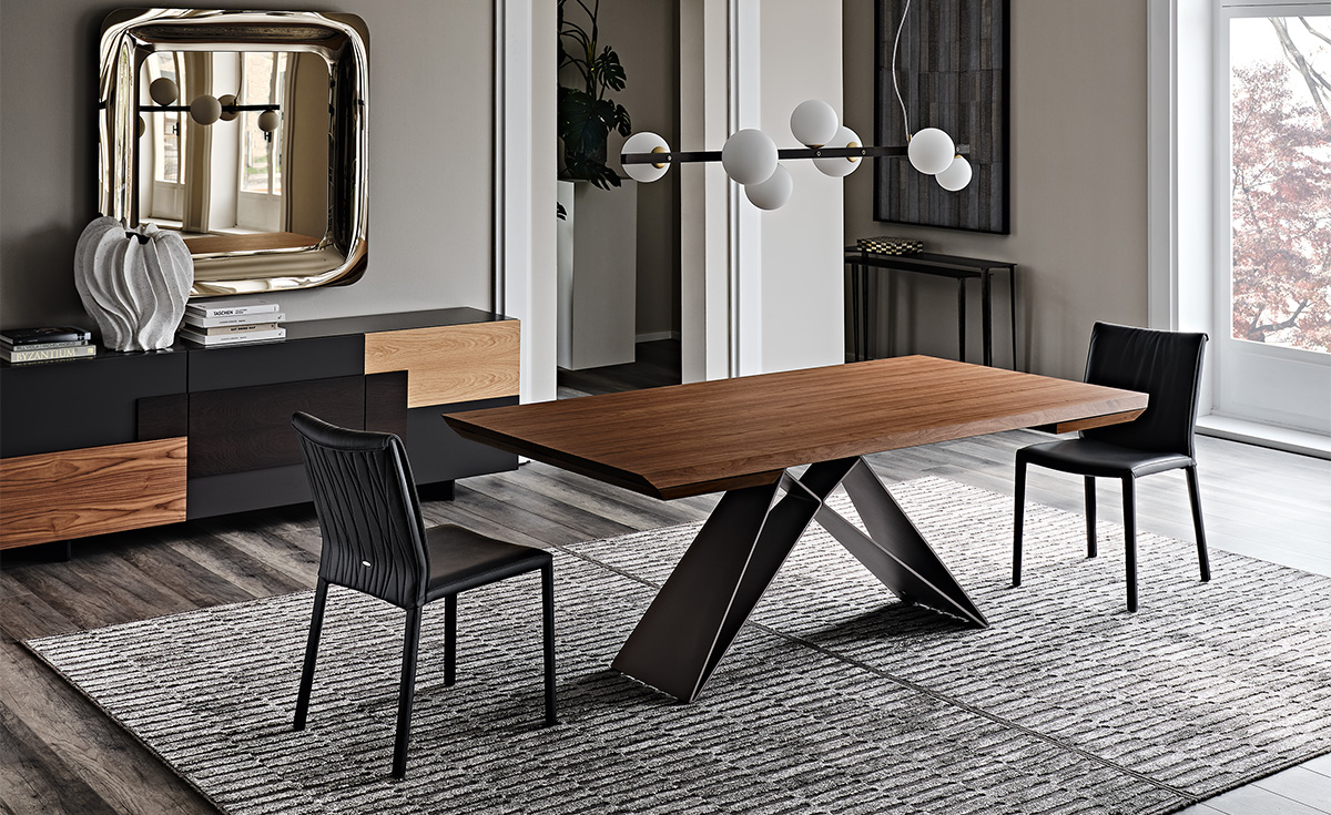 Cattelan Italia Premier Wood Drive Dining Table - Thumbnail 3