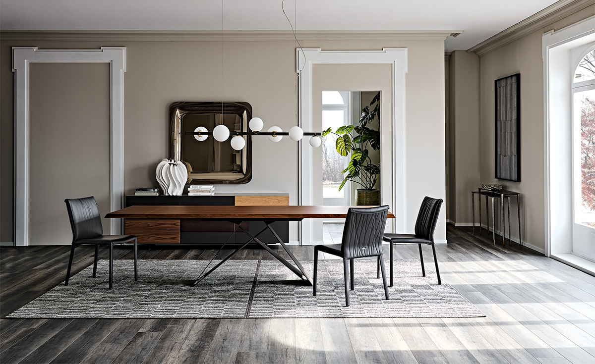 Cattelan Italia Premier Wood Drive Dining Table