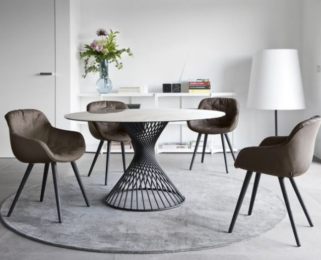 CS1841 Igloo Soft Dining Chair by Calligaris