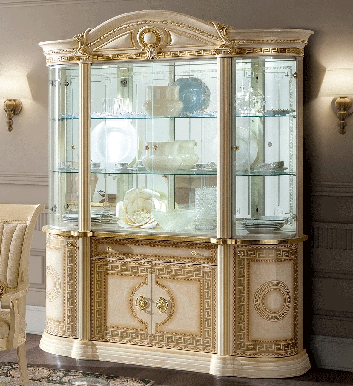 Luxury china online cabinet