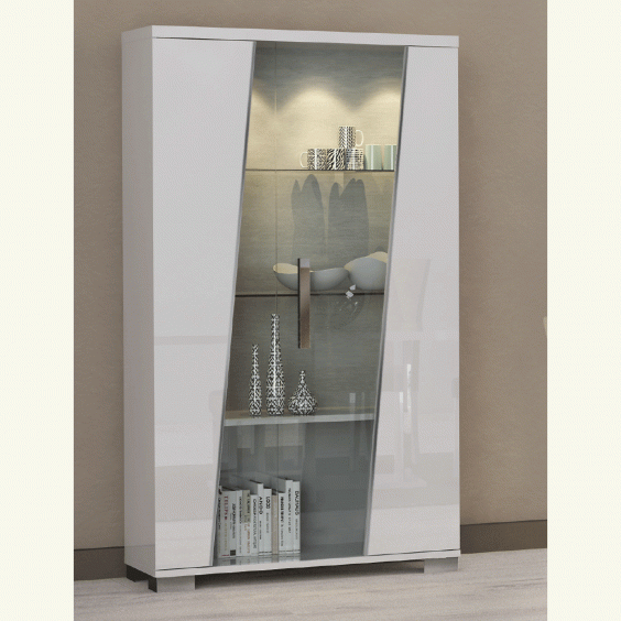 Lisa 2-Door China Cabinet - Thumbnail 2