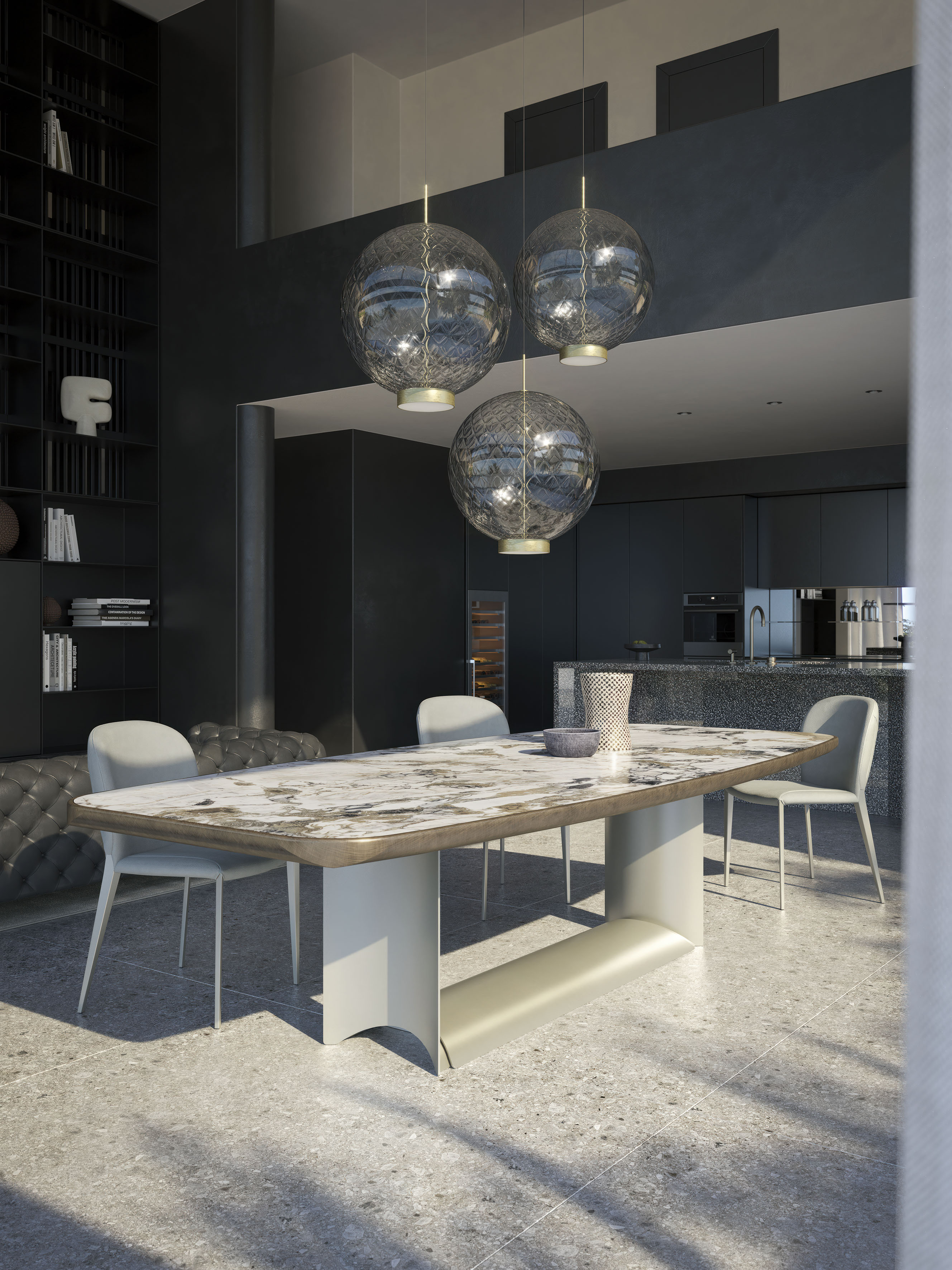 Cattelan Italia Dragon Keramik Dining Table - Thumbnail 3