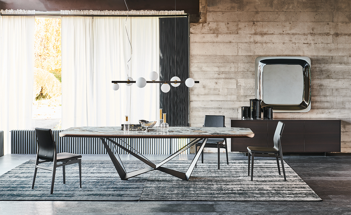 Skorpio Keramik Premium Dining Table by Cattelan Italia