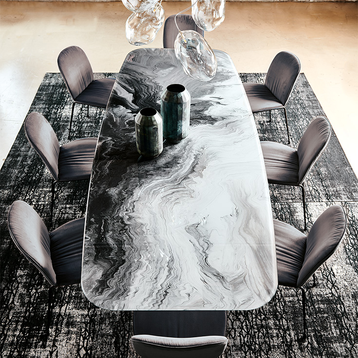 Cattelan Italia Stratos Crystalart Dining Table - Thumbnail 2