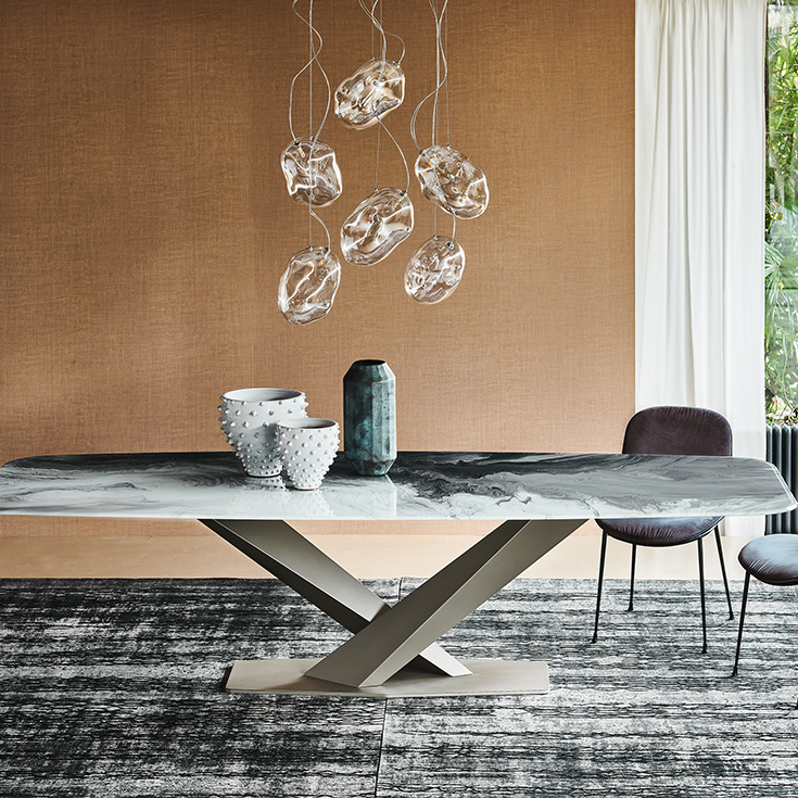Stratos CrystalArt Dining Table - Thumbnail 3