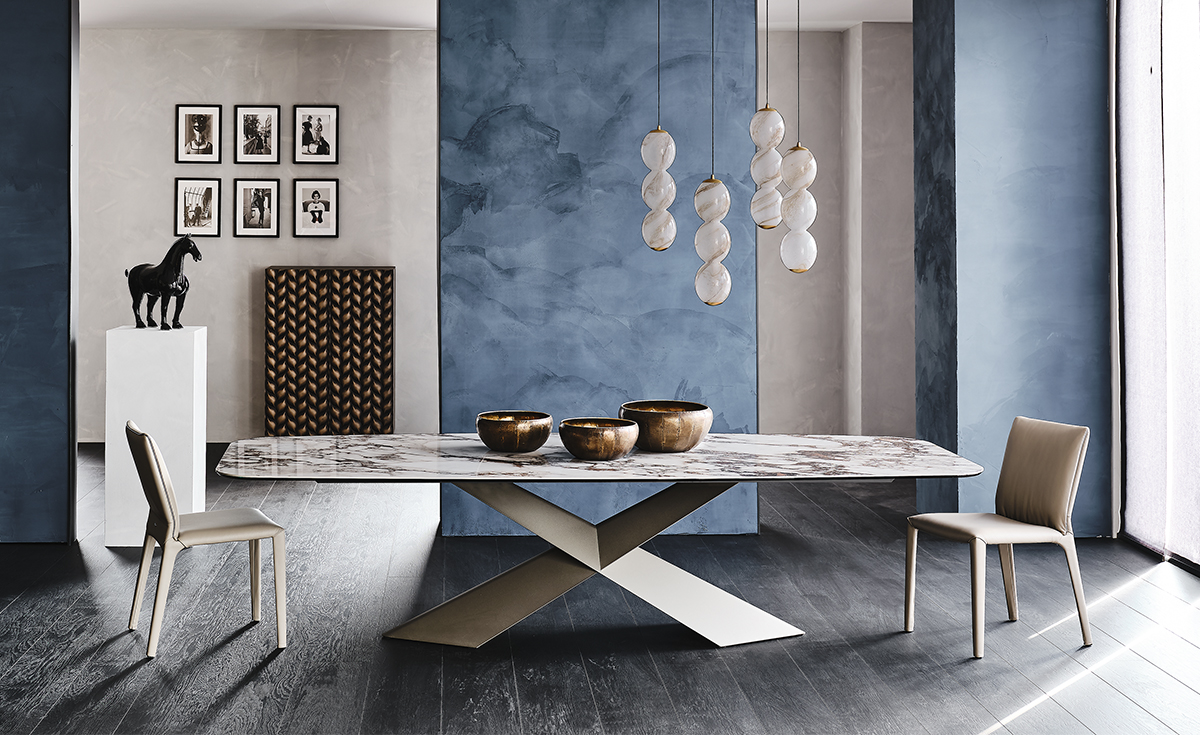 Tyron Keramik Dining Table by Cattelan Italia