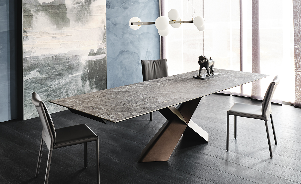 Cattelan Italia Tyron Keramik Drive Dining Table - Thumbnail 4