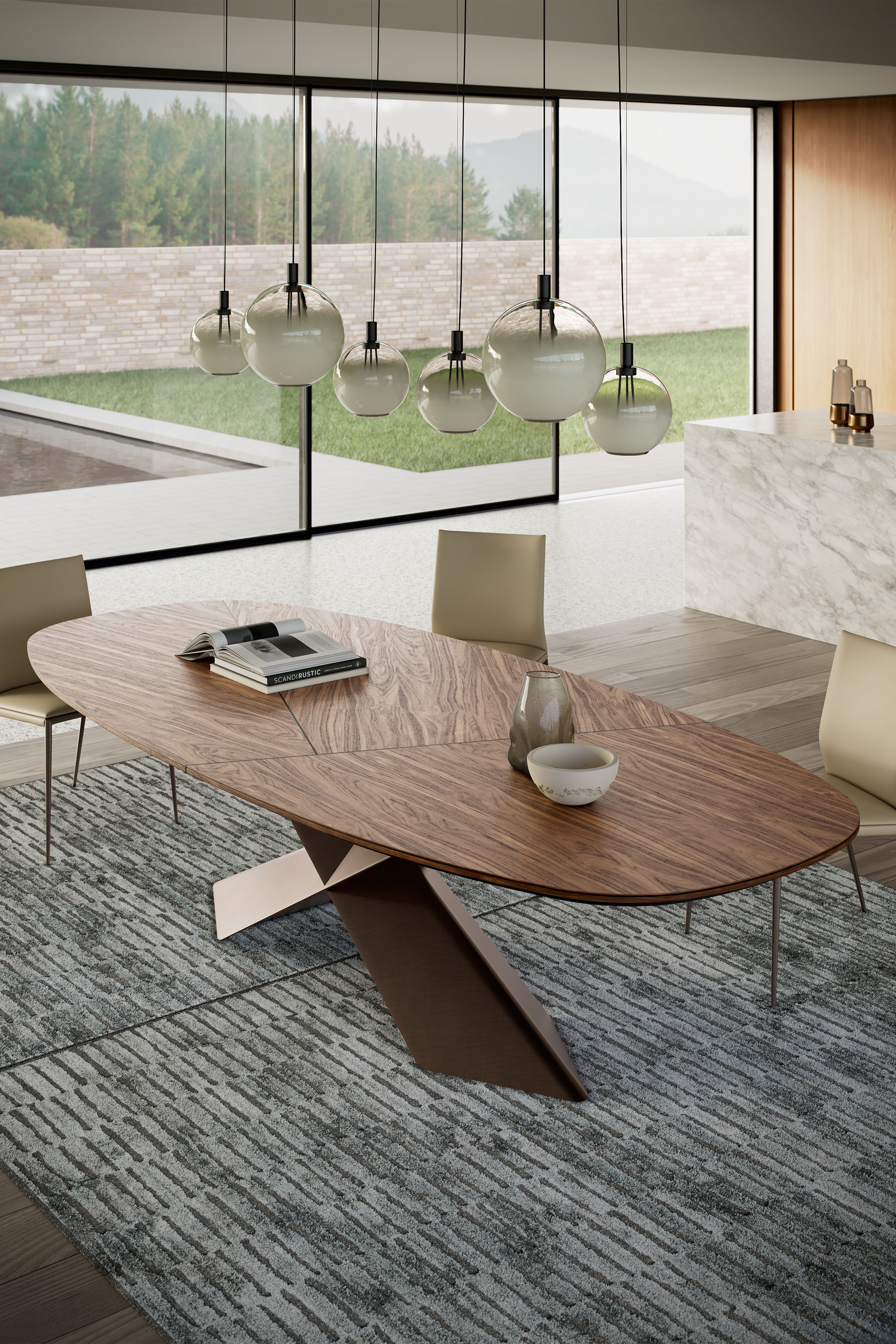 Cattelan Italia Tyron Dining Table - Thumbnail 2