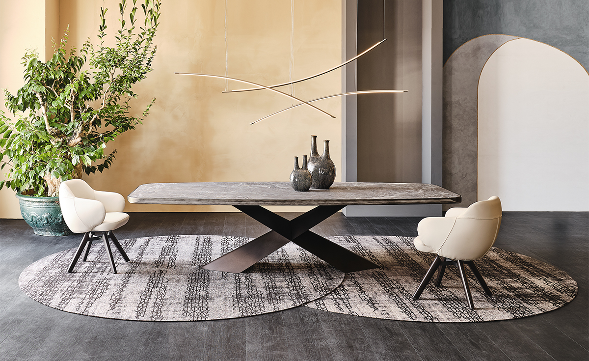Cattelan Italia Tyron Keramik Drive Dining Table - Thumbnail 2