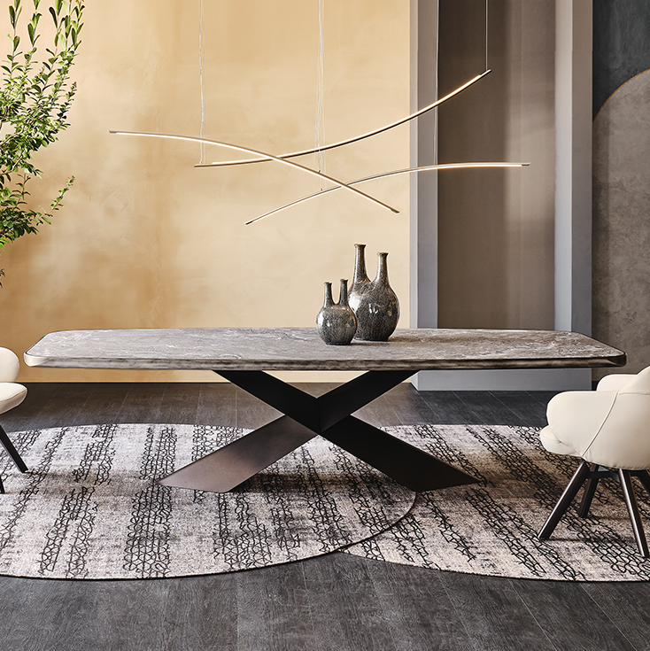 Tyron Keramik Premium Dining Table