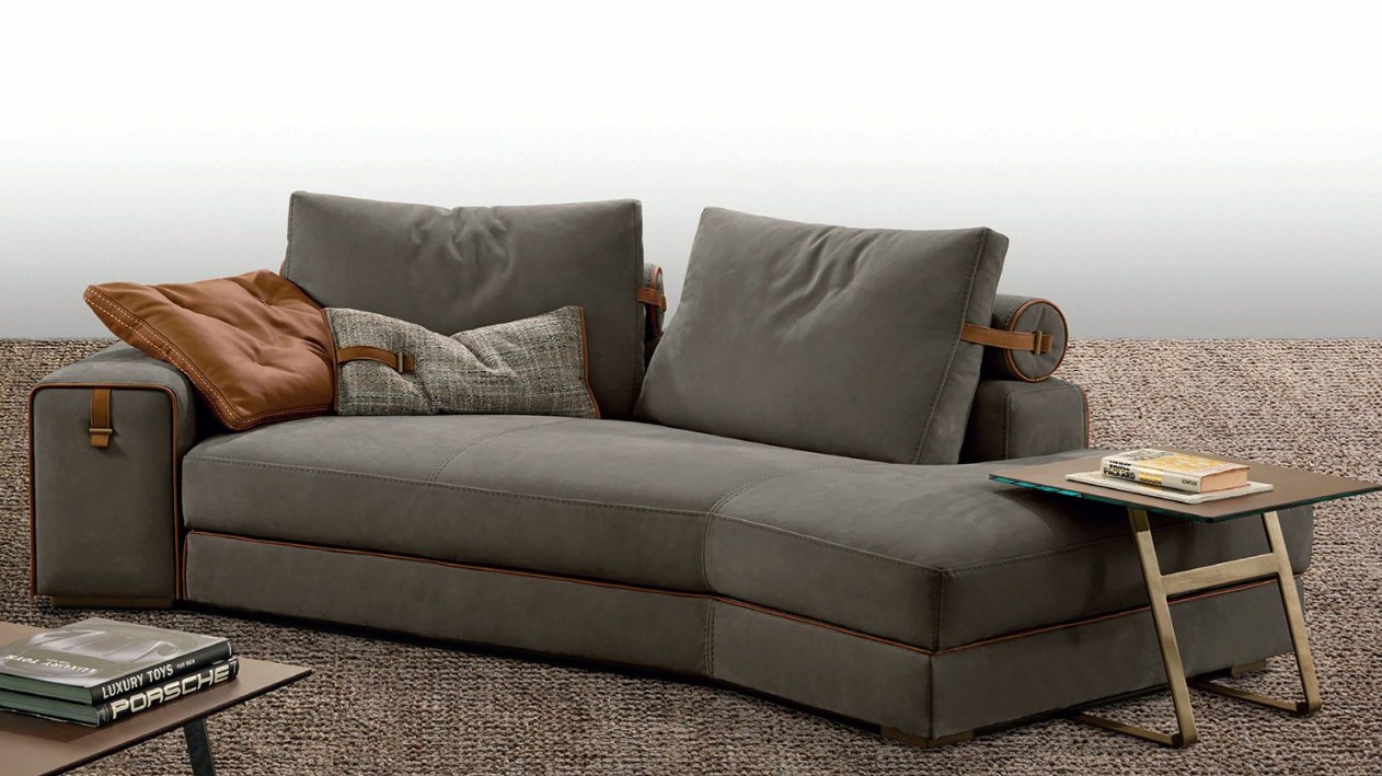 Gregory Curved Sofa - Thumbnail 3