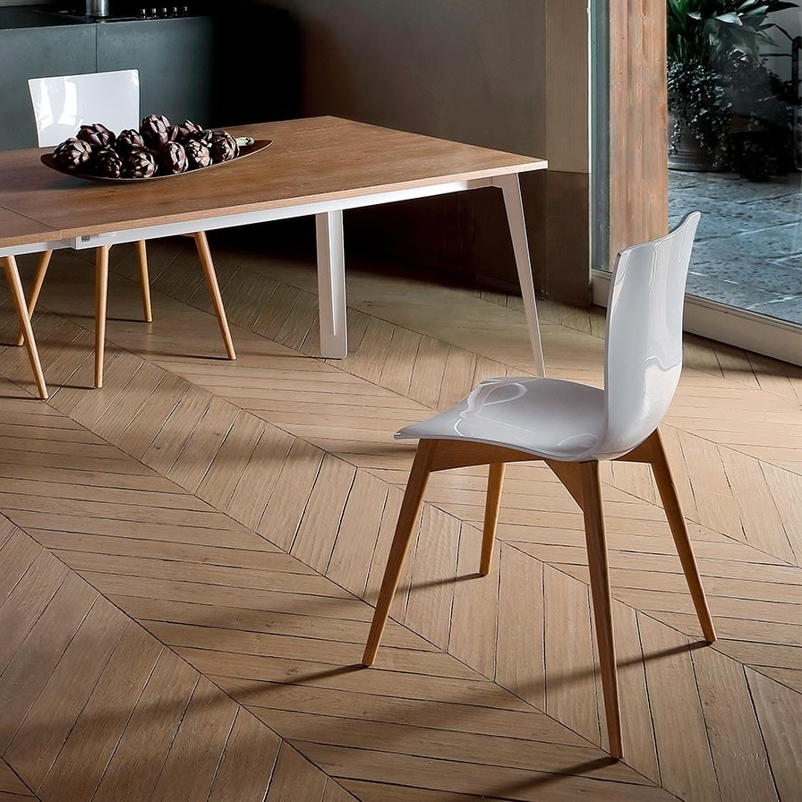 Aria Wood Dining Chair - Thumbnail 5