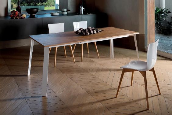 Aria Wood Dining Chair - Thumbnail 5