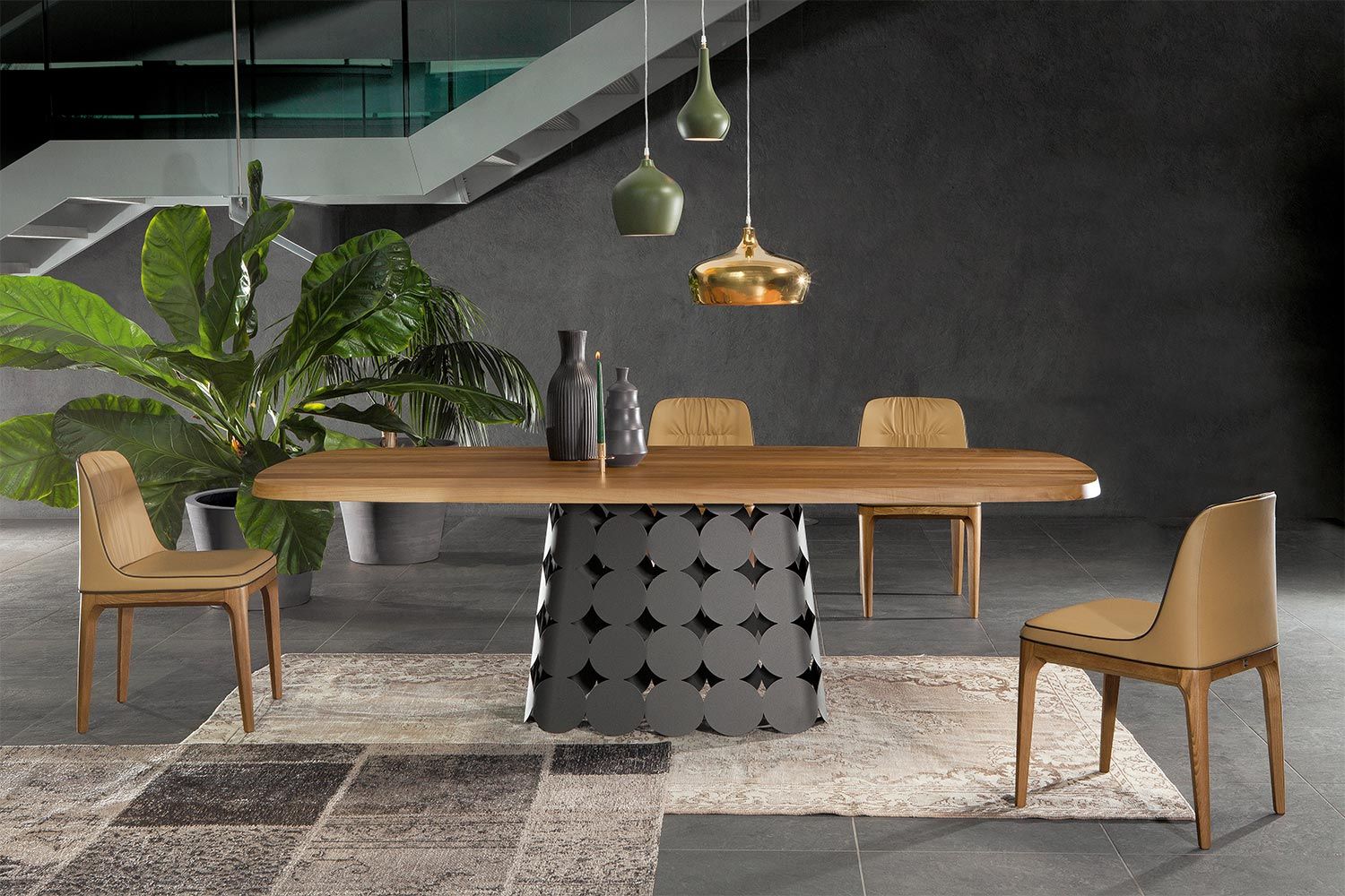 Pois Wood Dining Table - Thumbnail 2