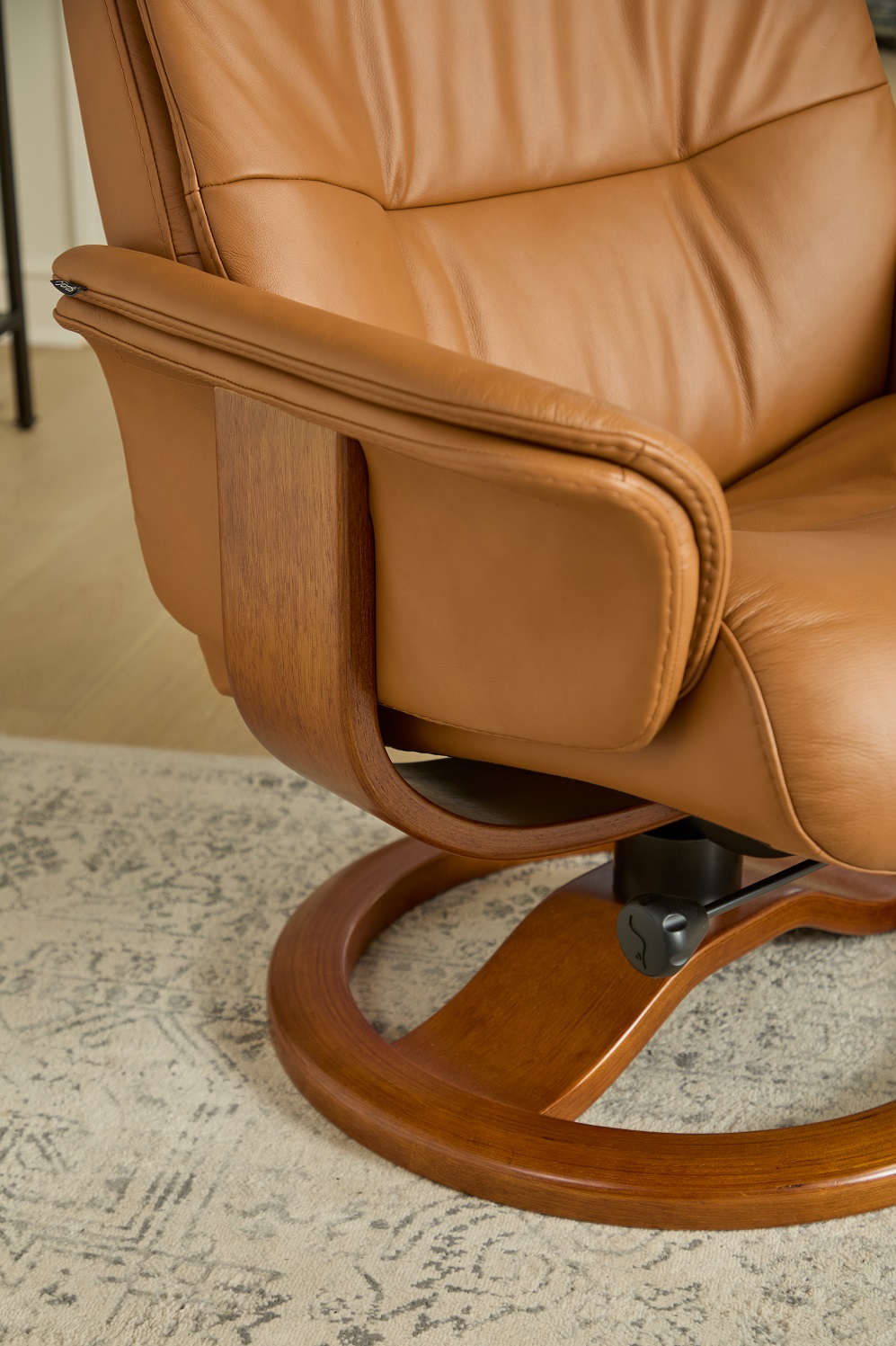 Fjords Anne R Recliner & Foot Stool by Fjords