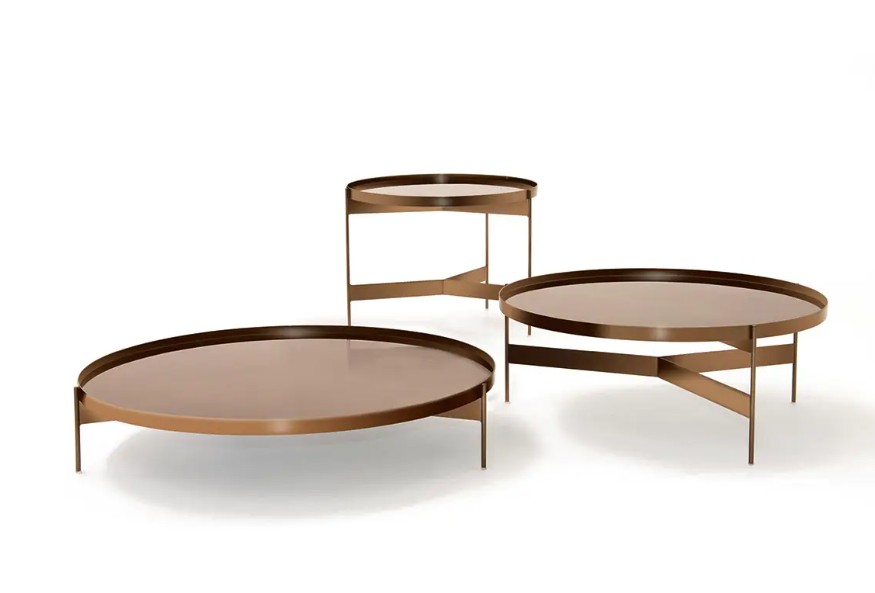 Pianca Abaco Metallic Coffee Table - Thumbnail 2