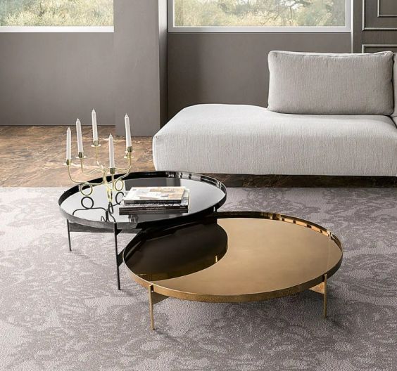 Pianca Abaco Metallic Coffee Table - Thumbnail 5