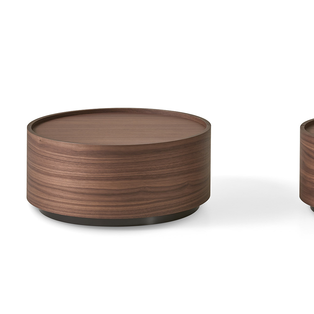 Dedalo Walnut Nightstand