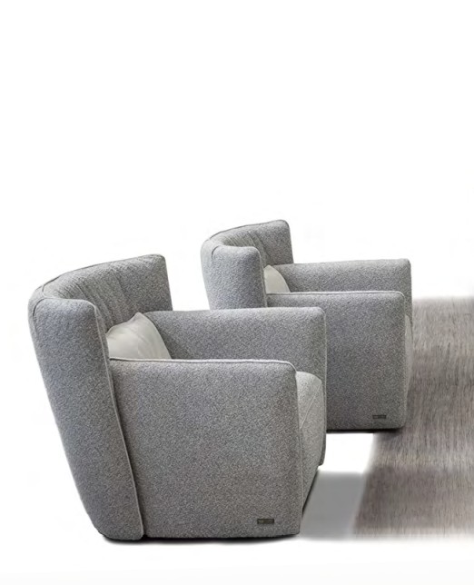 Tulip Swivel Armchair Quickship - Thumbnail 3