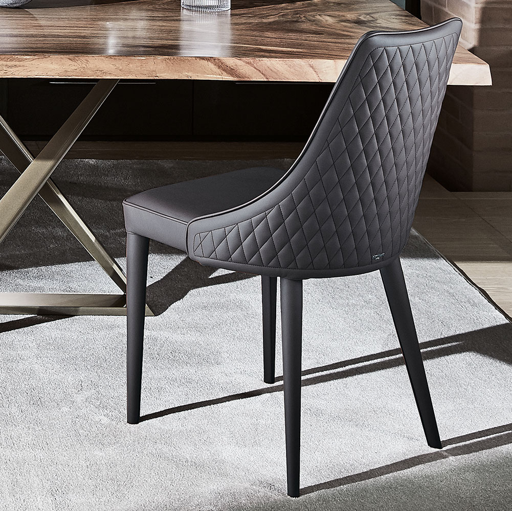 Clara Upholstered Dining Chair Quickship - Thumbnail 2