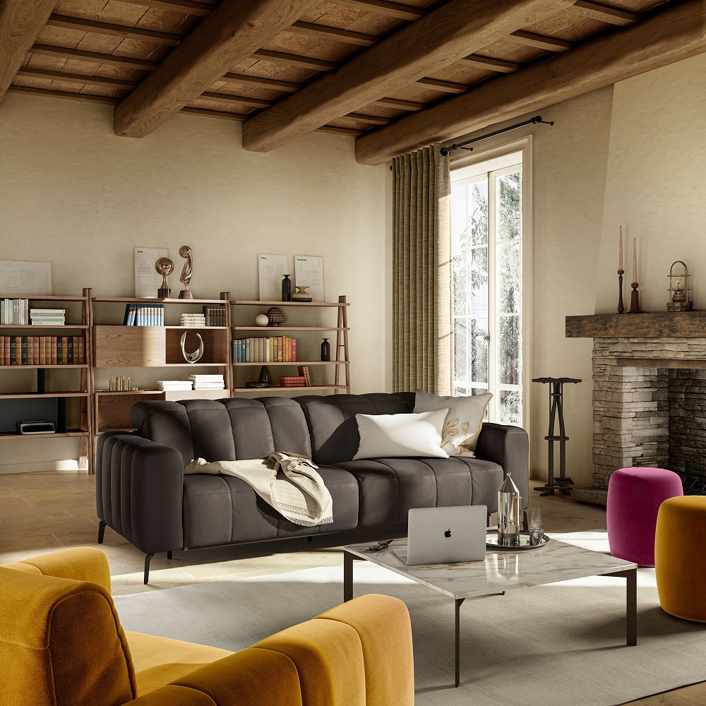 Portento Sofa by Natuzzi Editions