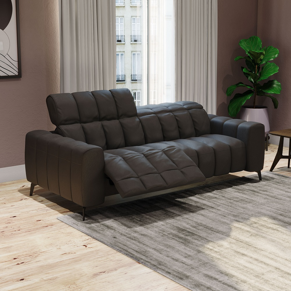 NATUZZI 本革　PORTENTO/電動リクライニングソファ　極美品 Portento Sofa by Natuzzi Editions