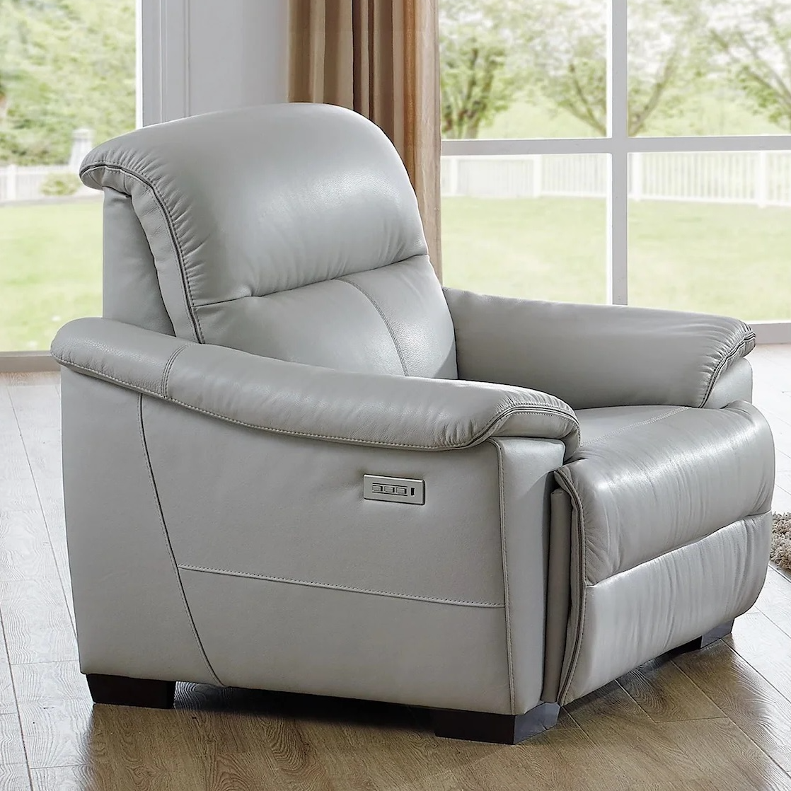 840-R1 Bryan Leather Recliner