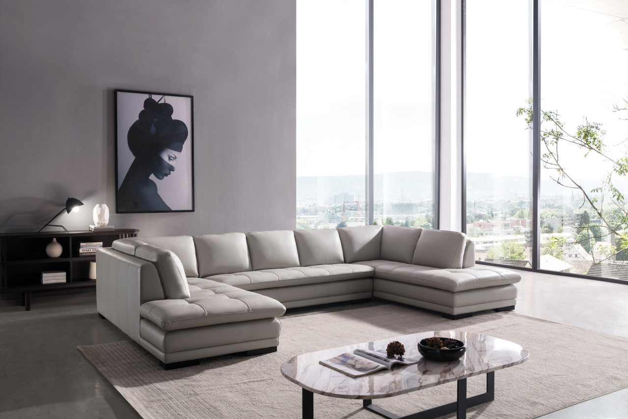 ML157 Leather Sofa Sectional - Thumbnail 2