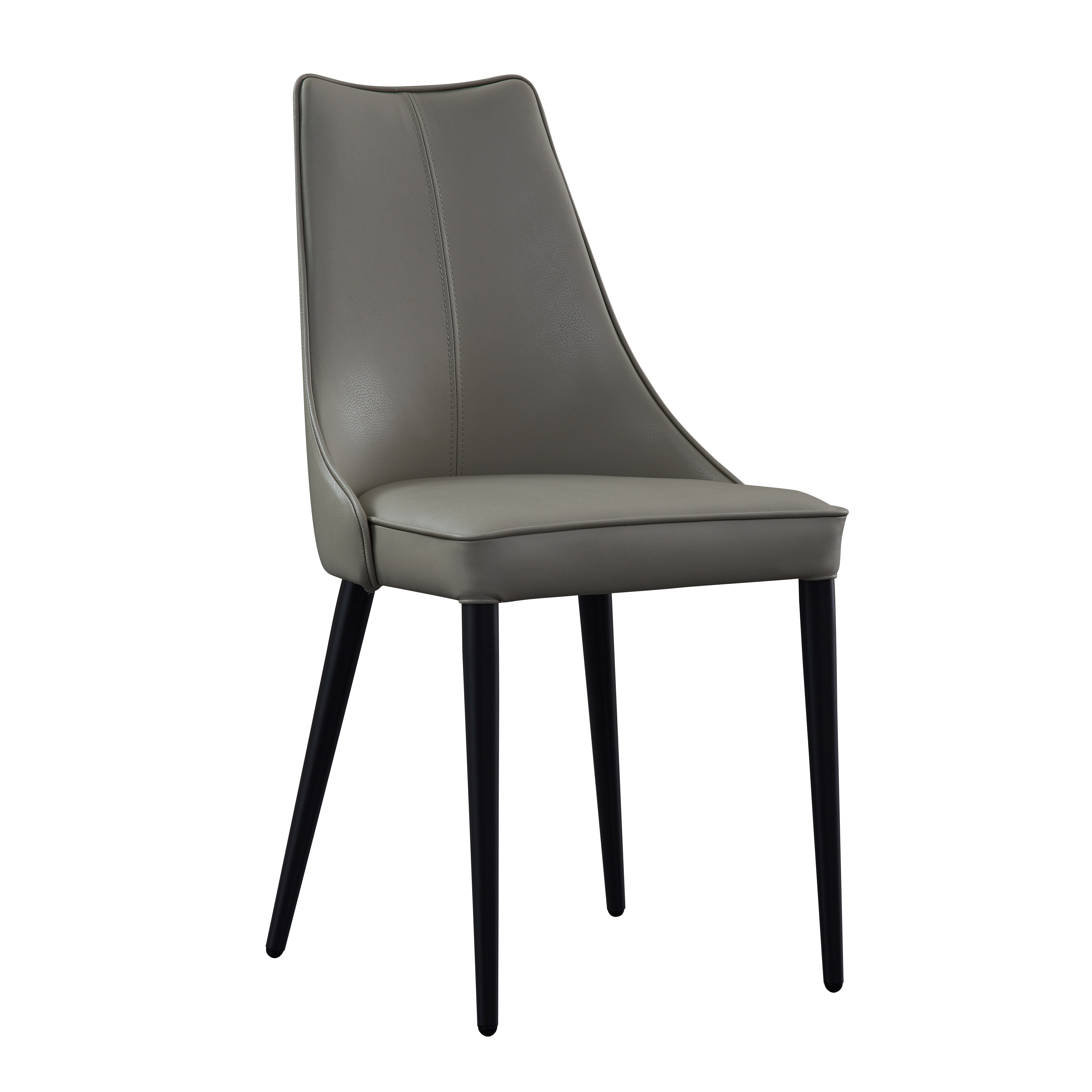 Milano Light Grey Chair Front View.jpg