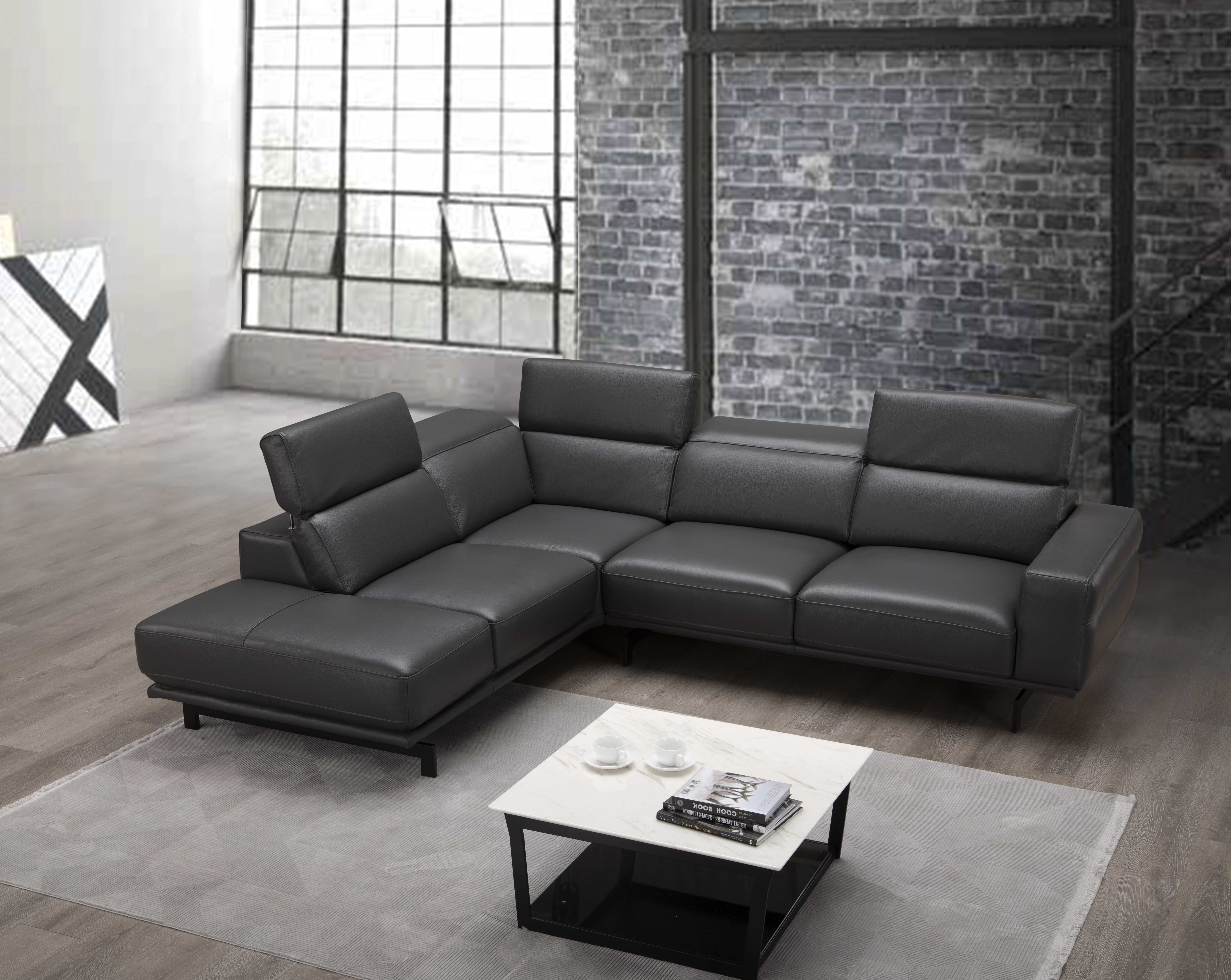 Davenport Slate Grey LHFC Top View.jpg