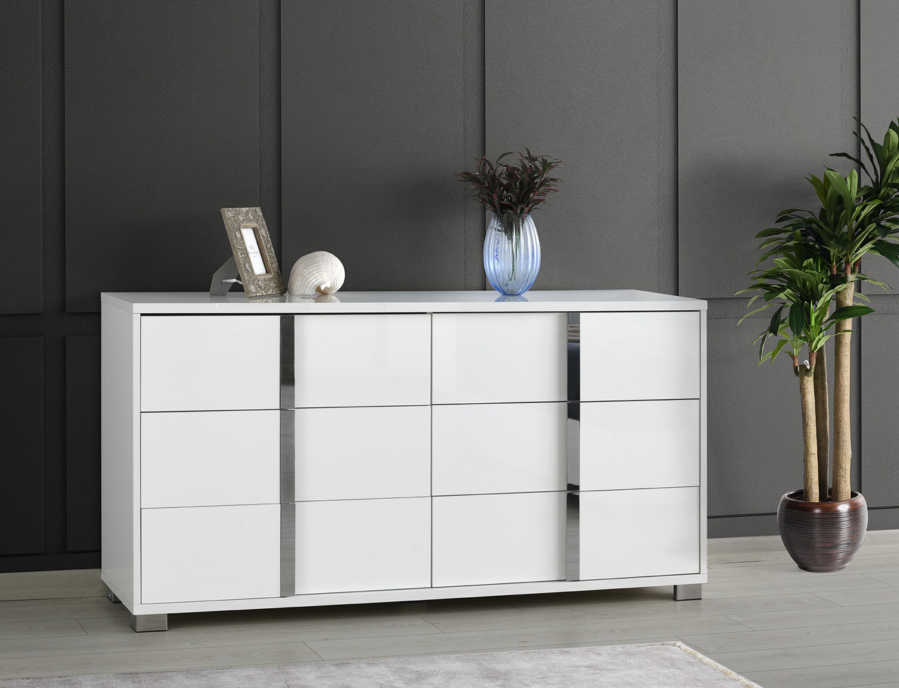 Giulia Dresser in White by J&M Giulia Dresser in White by J&M