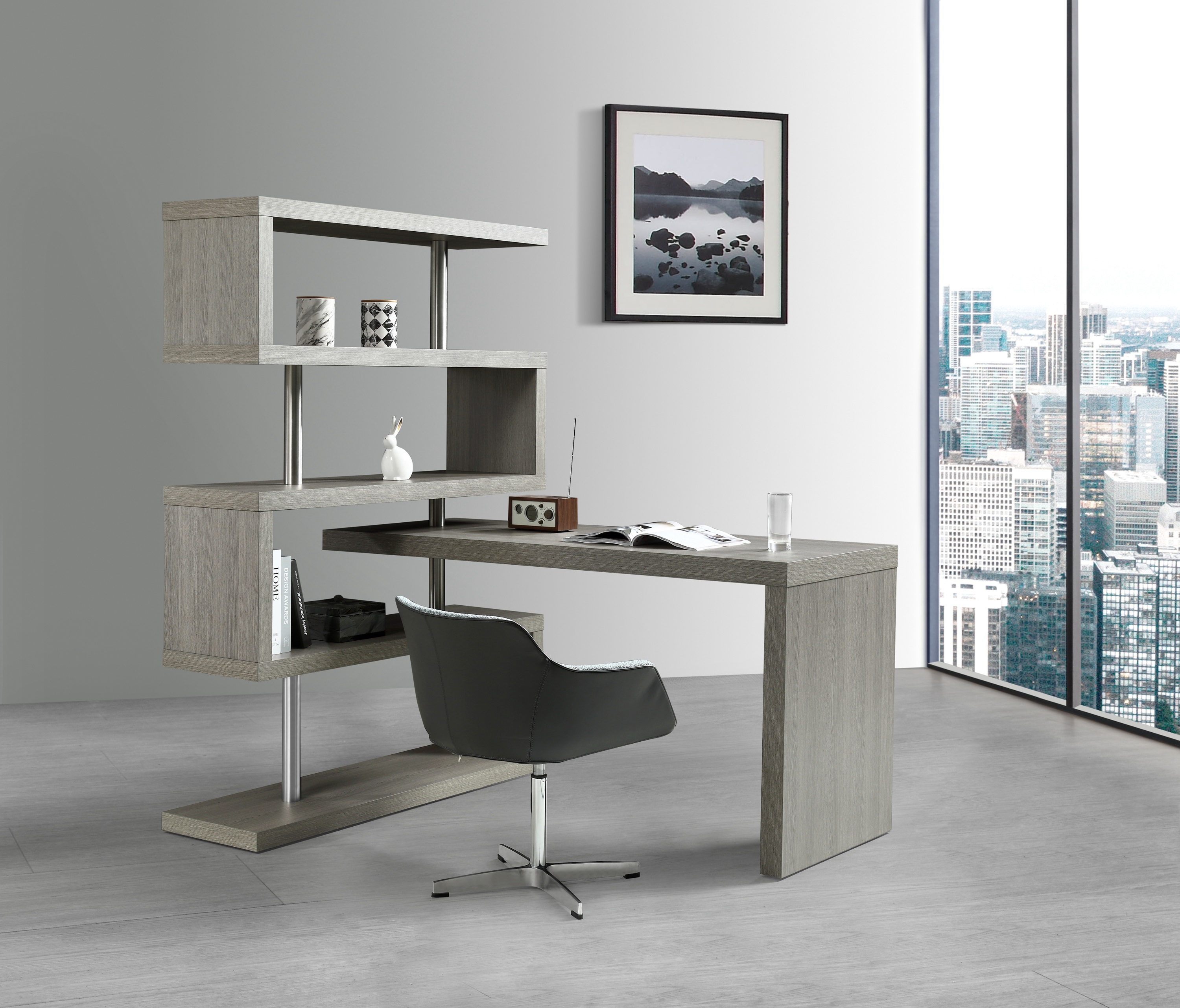 KD002 Office Desk in Matte Grey HQ.jpg