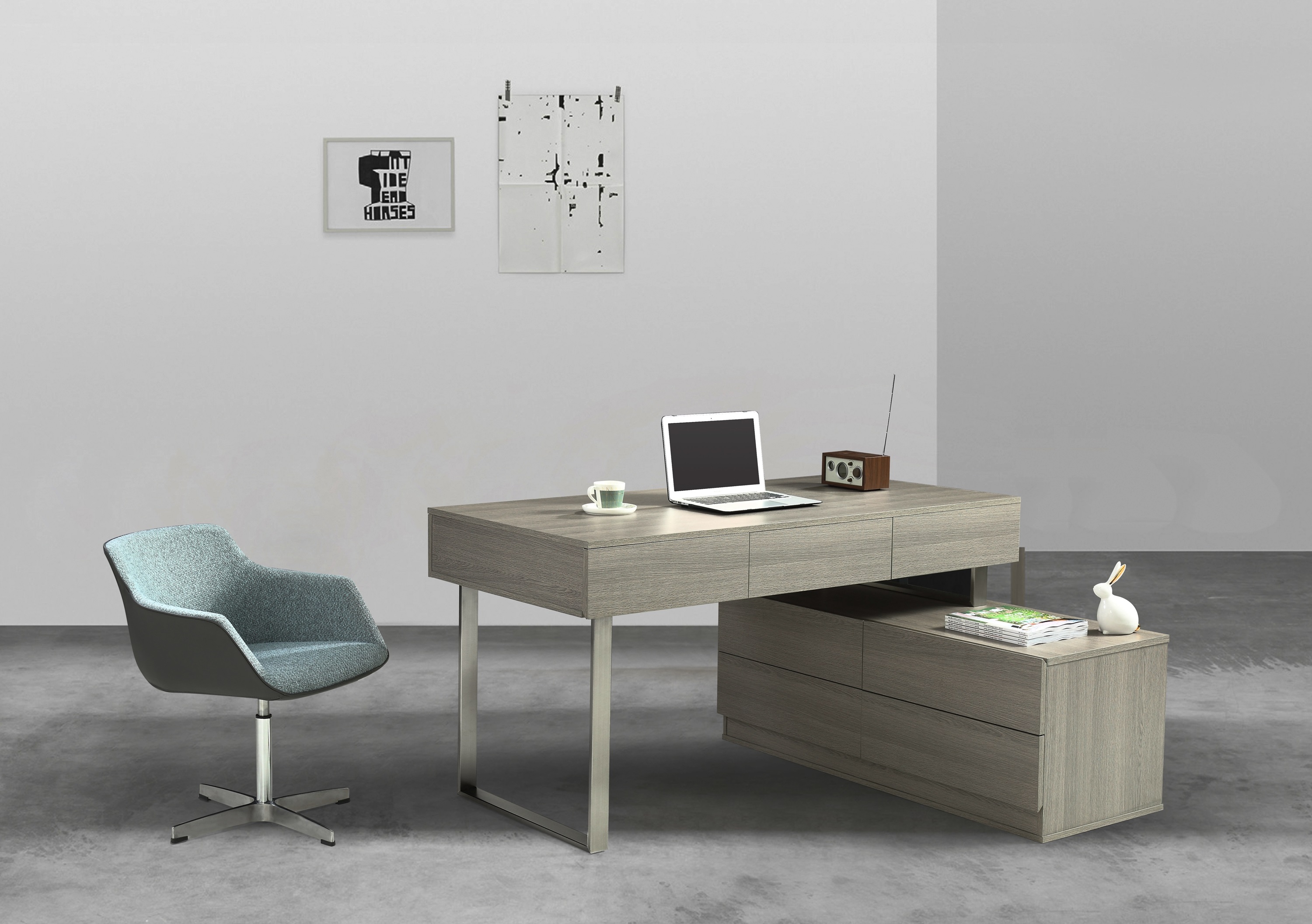 KD12 Office Desk in Matte Grey HQ.jpg