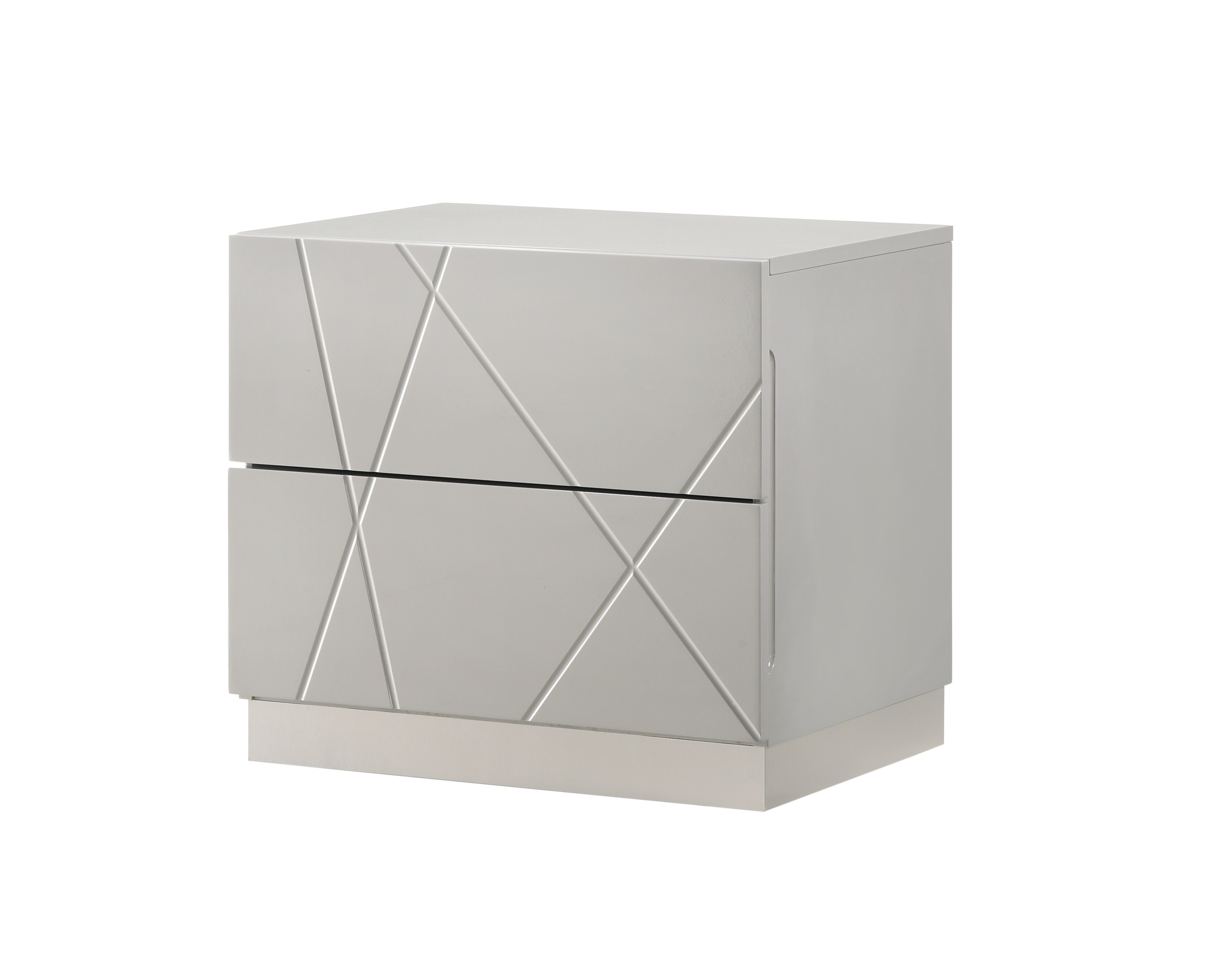 Naples Grey Nightstand - Thumbnail 4