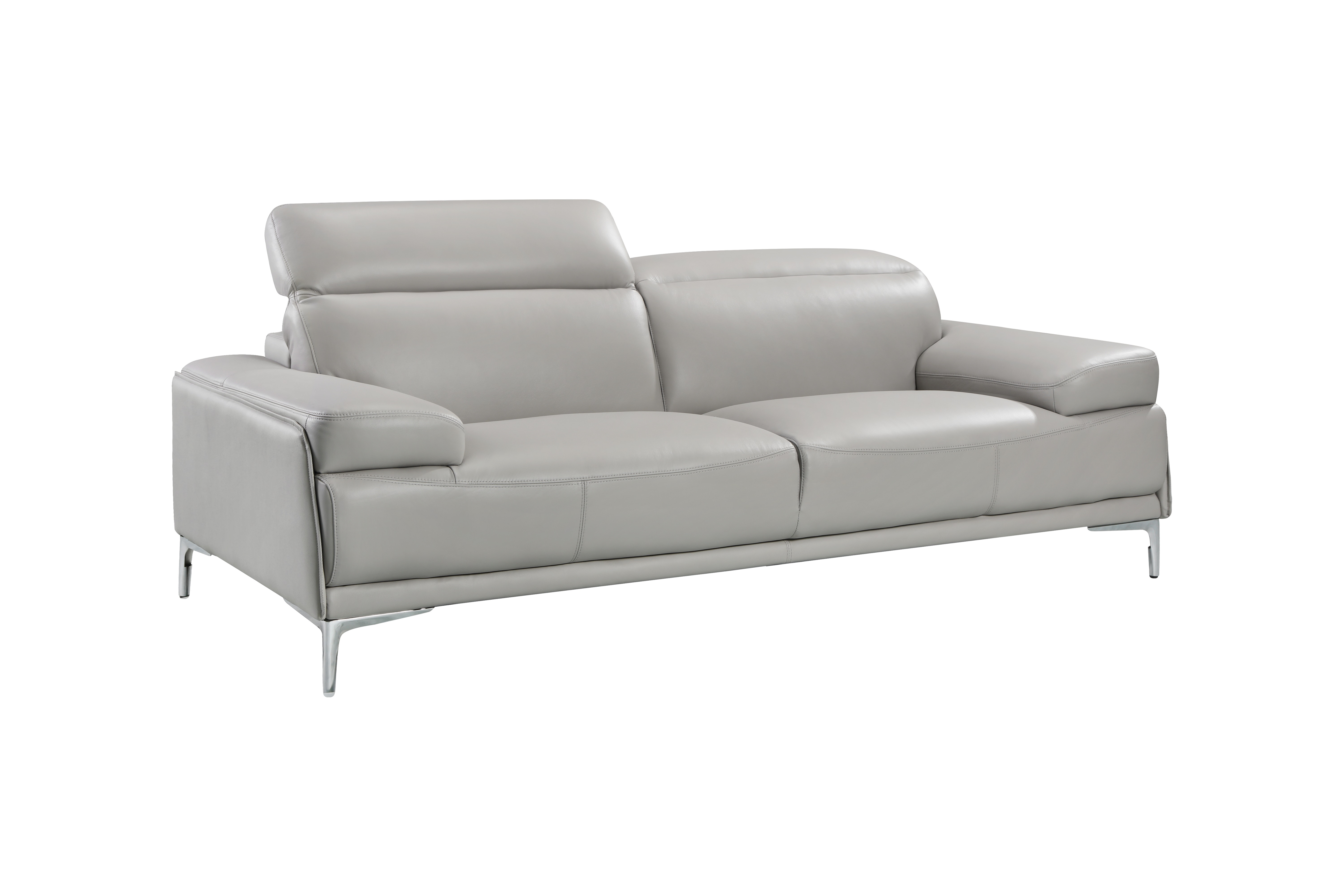 Nicolo Light Grey Sofa Side View.jpg