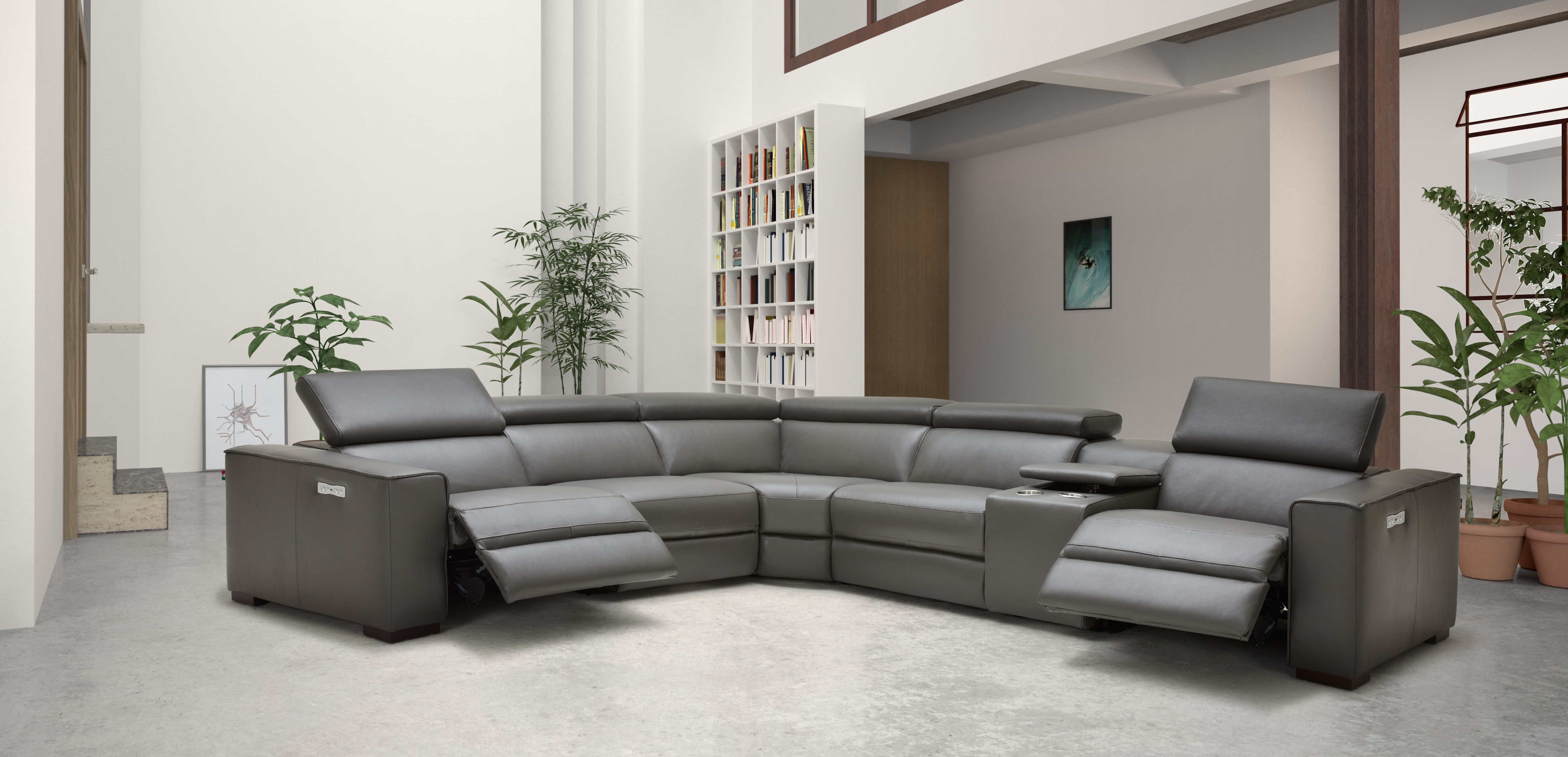 Picasso Dark Grey Room Setting Reclined Reversed.jpg