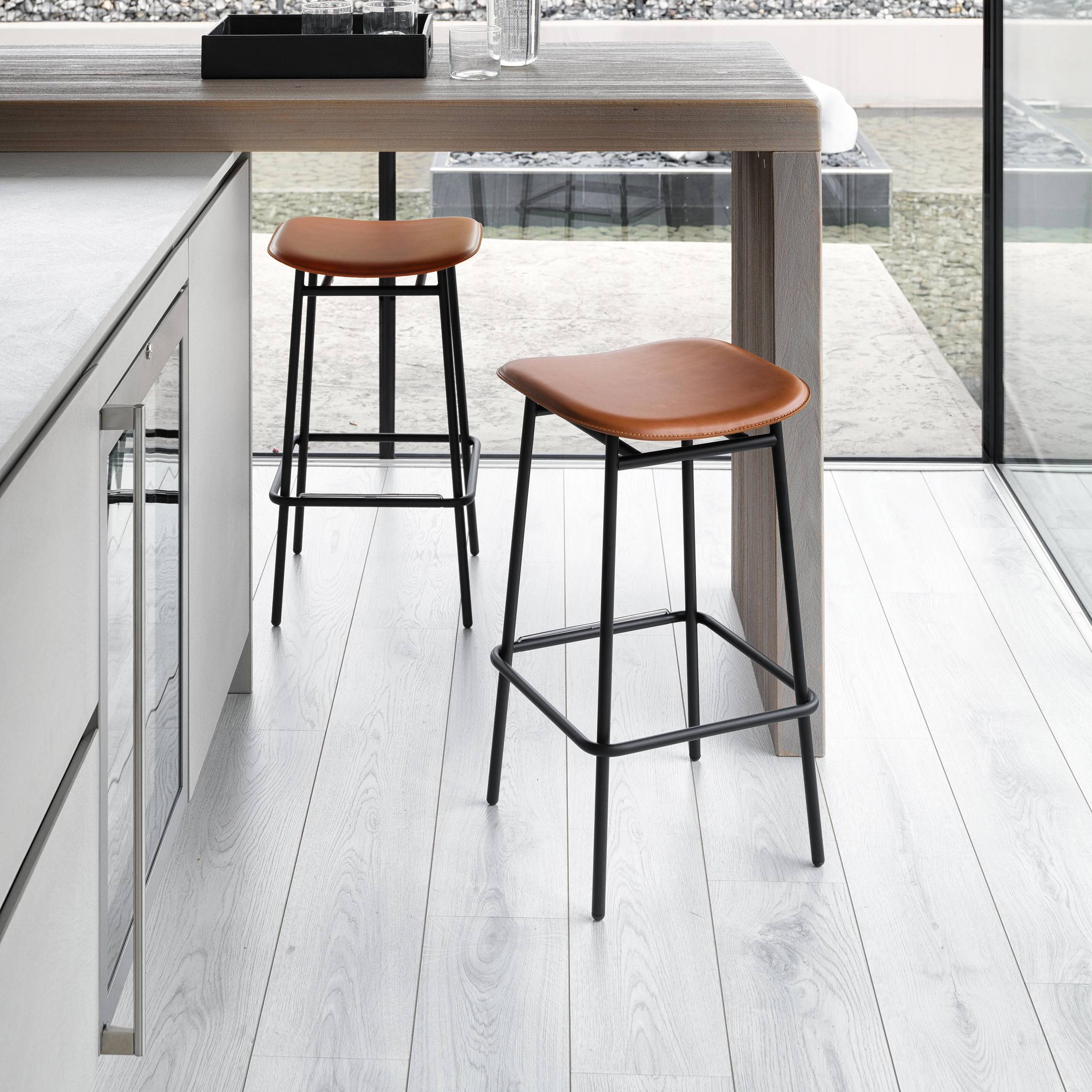 Calligaris CS2006 Fifties Bar Stool - Thumbnail 4