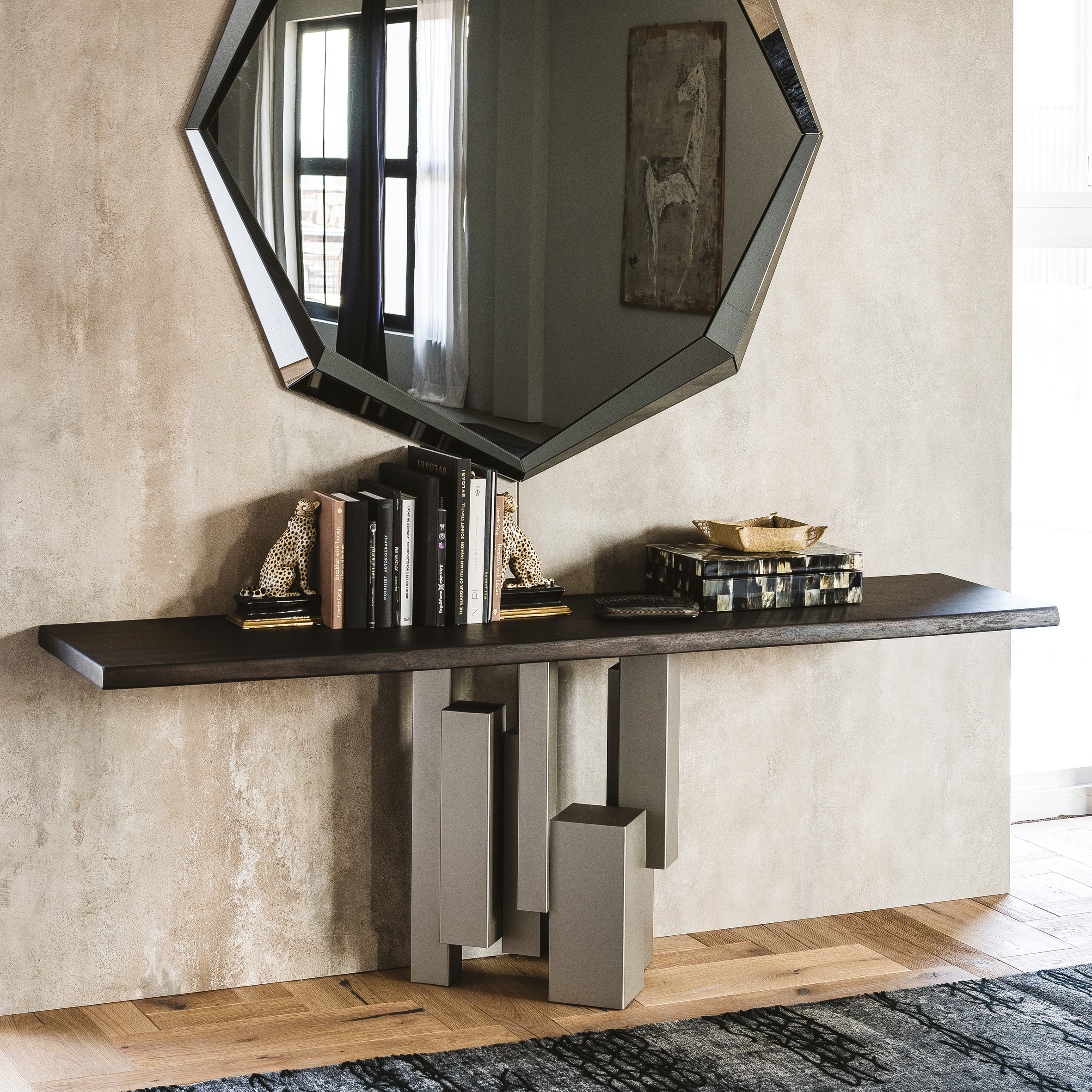 Skyline Wood Console Table