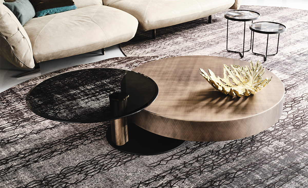 木製ラック・ウッドラック ARENA coffee table Arena Coffee Table by Cattelan Italia