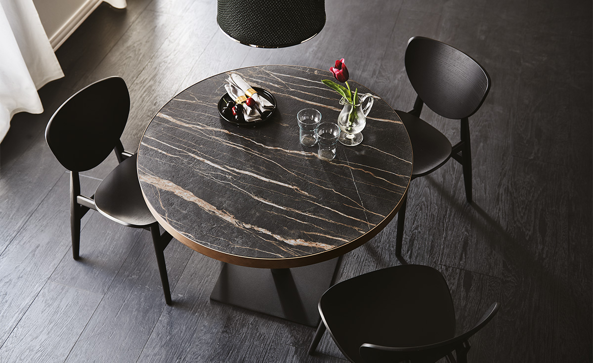 Cattelan Italia Ribot Keramik Bistrot Table - Thumbnail 2