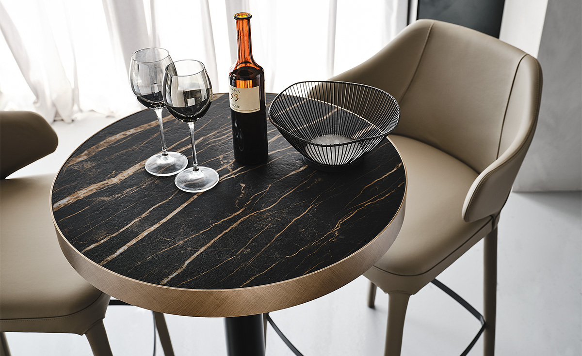 Cattelan Italia Ribot Keramik Bistrot Table - Thumbnail 3