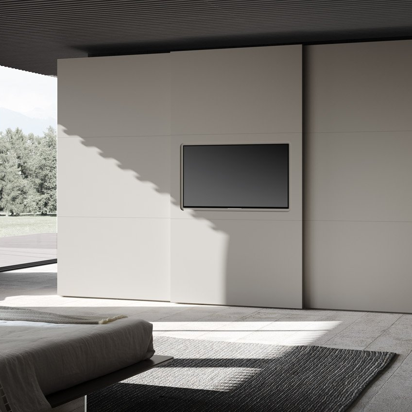 Tris Tv Sliding Doors Wardrobe