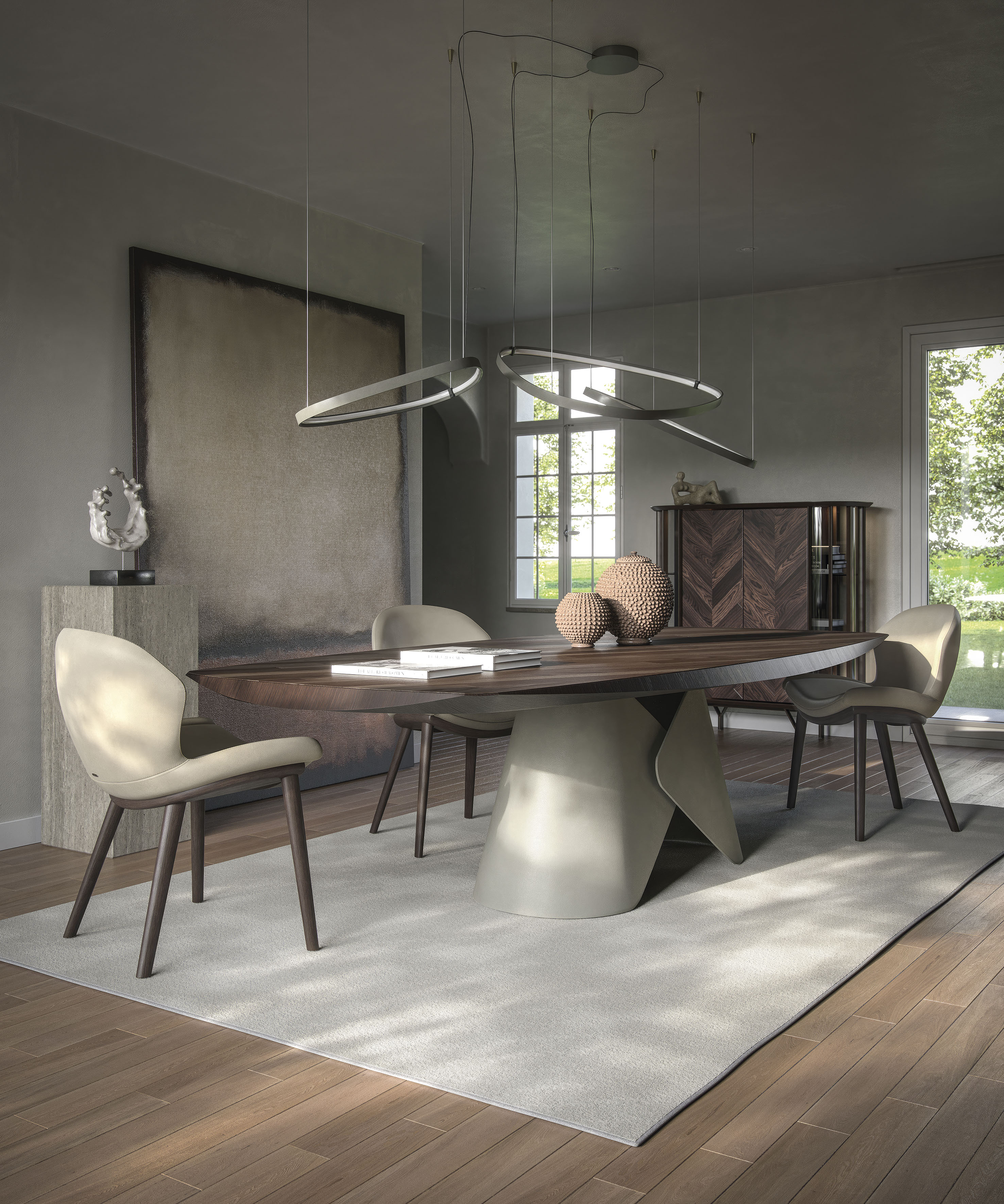 Scott Wood Dining Table - Thumbnail 5