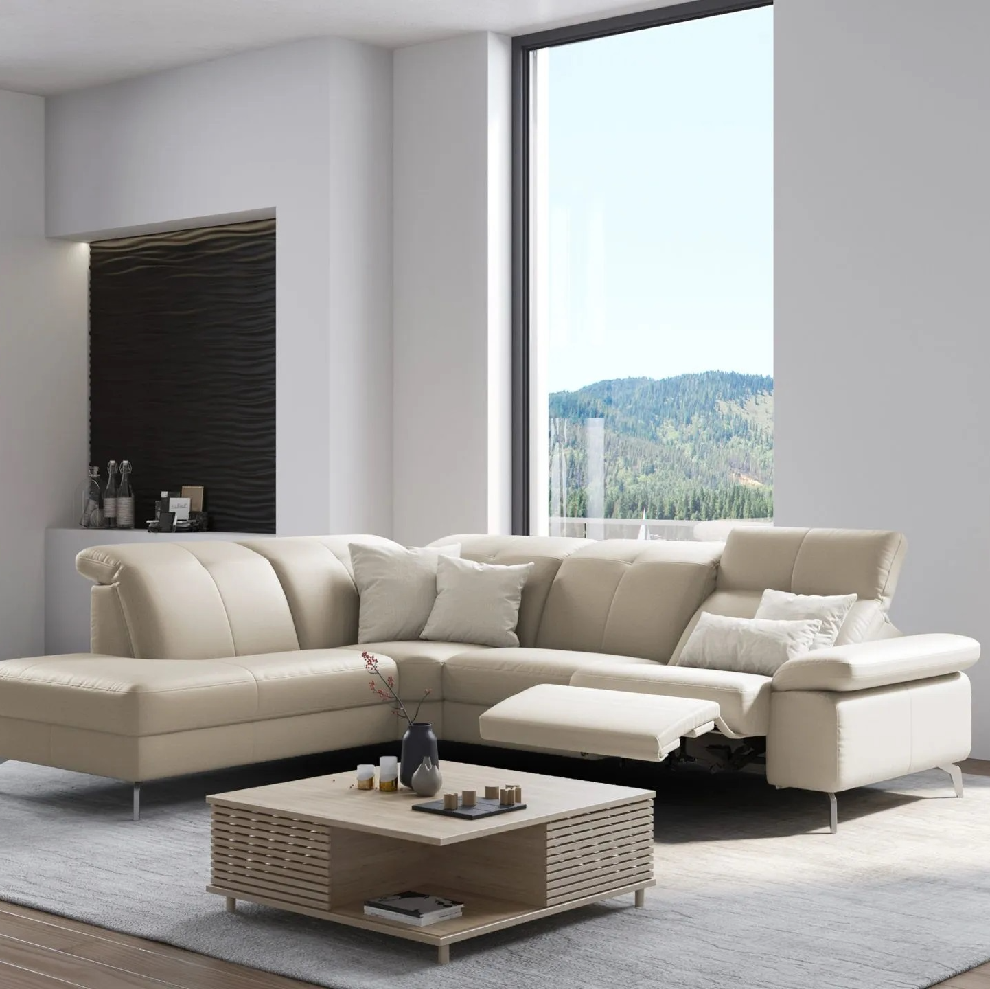 Davis Sofa Sectional by ROM