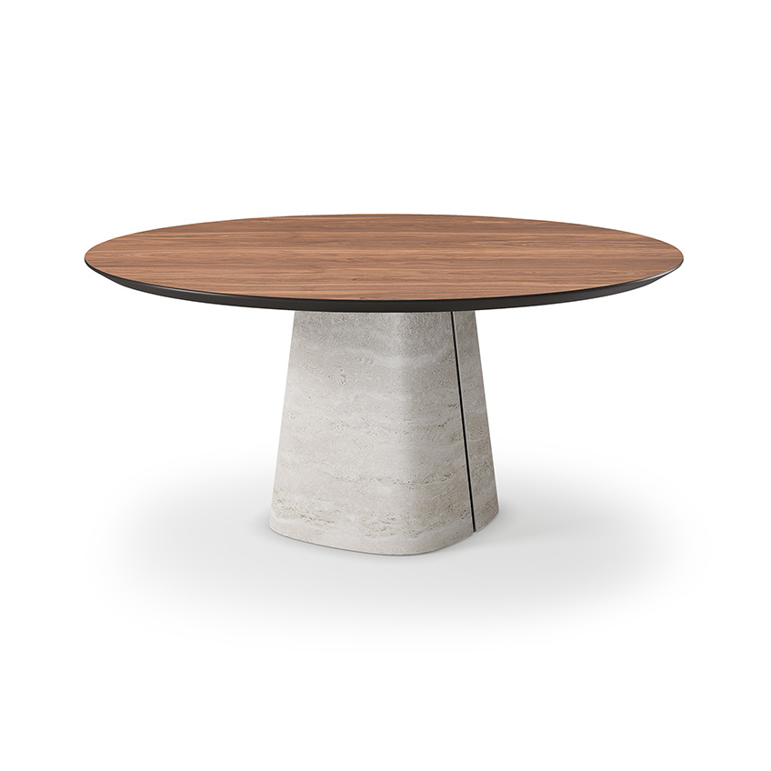 Rado Ker-Wood Round Dining Table - Thumbnail 5